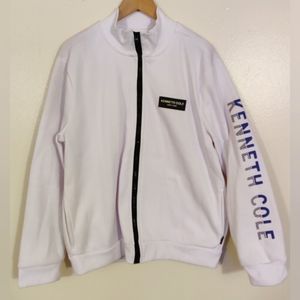 Kenneth Cole New York Zip Up Sweatshirt {L}